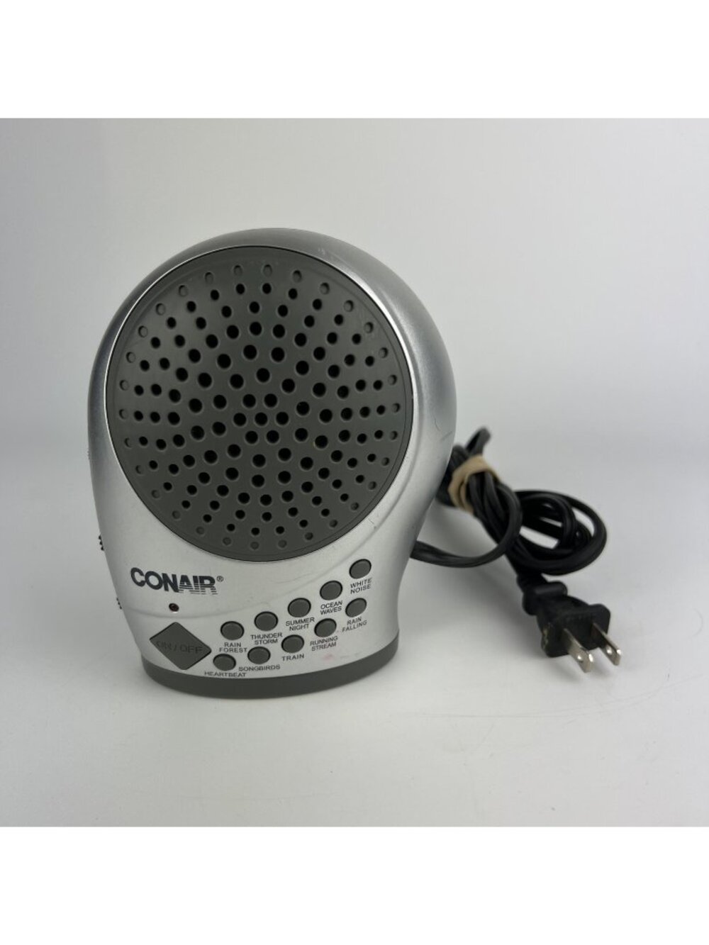Conair SU-12 White Noise Sound Machine Timer Night Light Tested